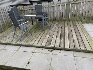 Decking - Before